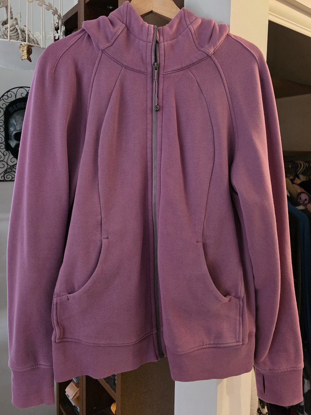 lululemon athletica Mauve-Pink Full-Zip Hoodie Jacket